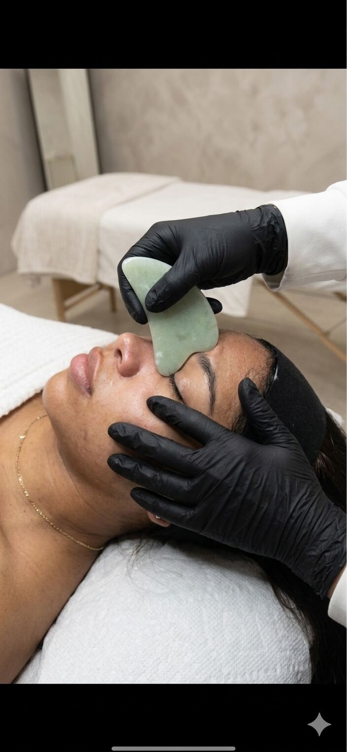 Contouring Gua Sha